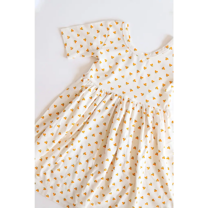 Lemon Shake Up All Day Twirl Dress for Kids