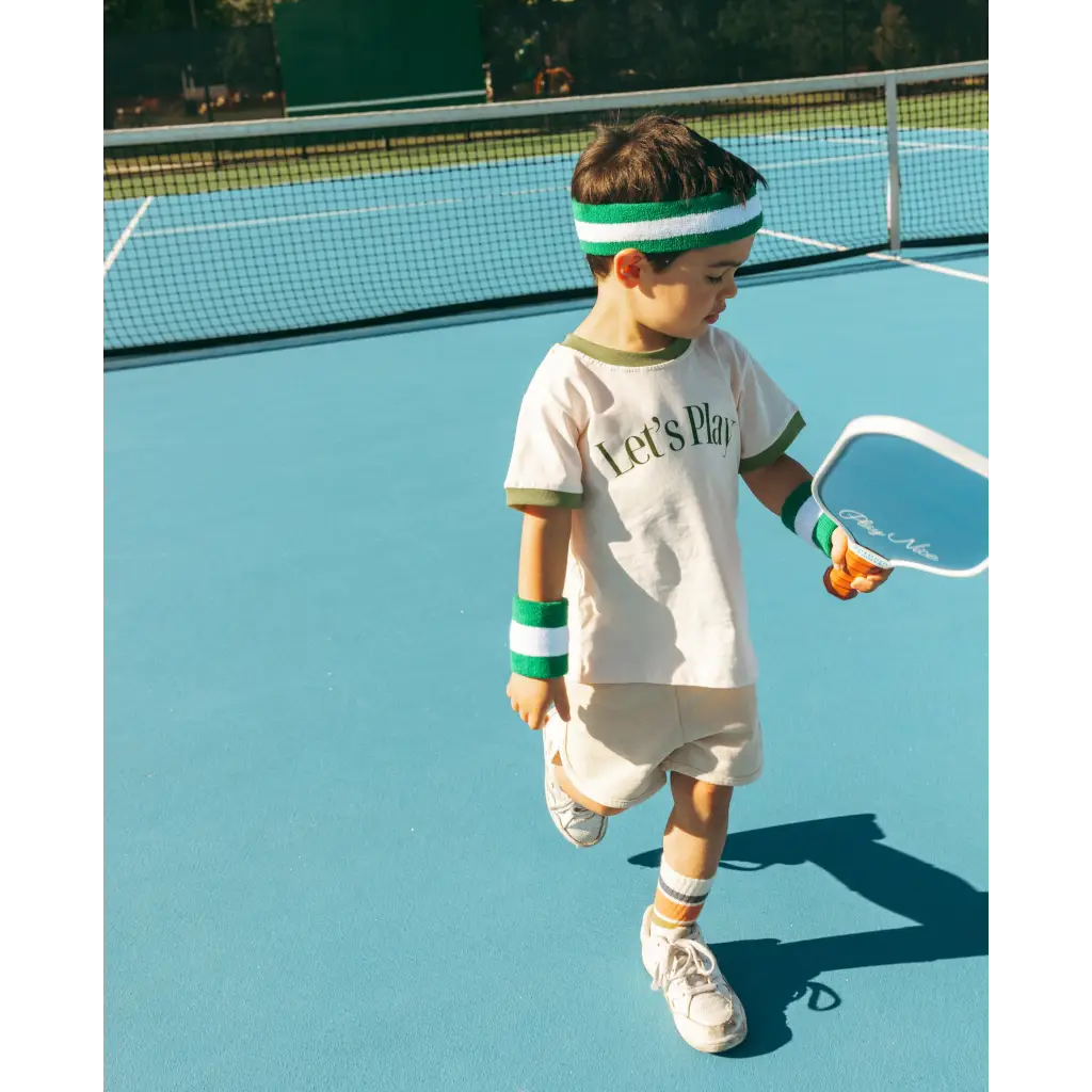 Let's Play Kids Retro Ringer T-Shirt