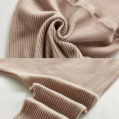 Lightweight High Waist Striped Baby Leggings for Winter - # BAAA1B1910003