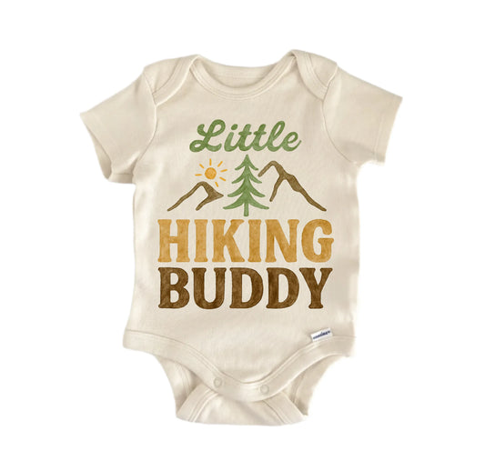 Little Hiking Buddy Newborn Baby Onesie® Onesie®