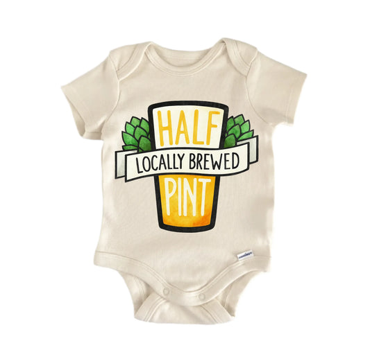 Locally Brewed Half Pint Newborn Baby Onesie® Onesie®