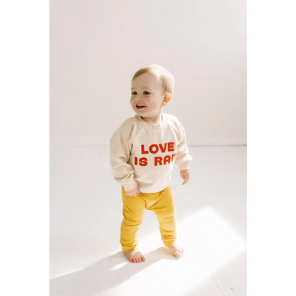 Love is Rad Kids Pullover Sweatshirt