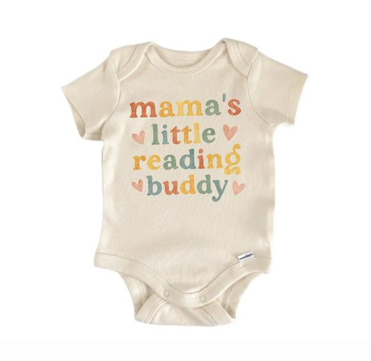 Mama Reading Buddy Newborn Baby Onesie® Onesie®