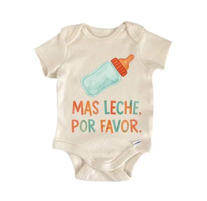 Mas Lech Por Favor Milk Newborn Baby Onesie® Onesie®