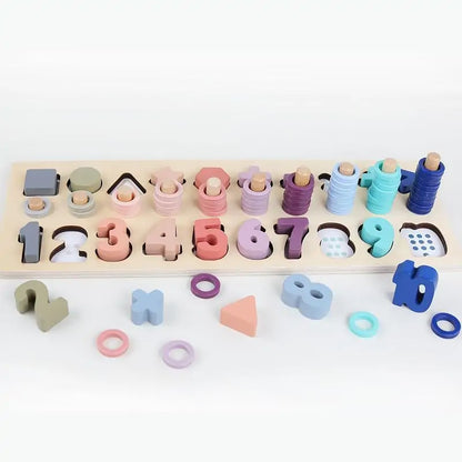 Math Wooden Board - # BOT&G512710001