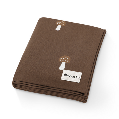 Whimsy Collection - Luxury 100% Cotton Knit Swaddle Baby Blanket