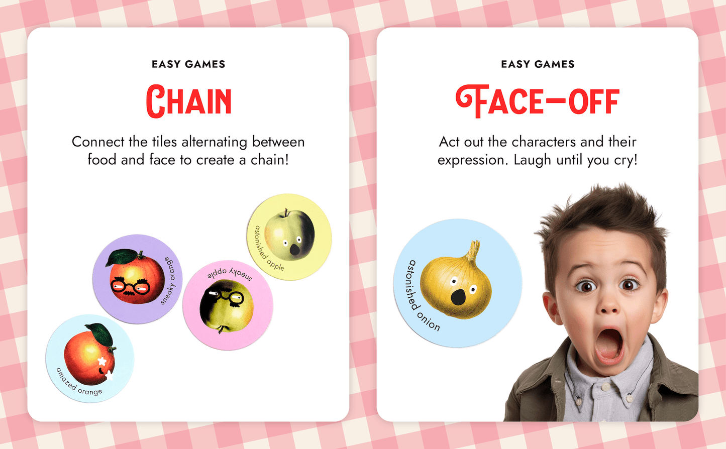 Moody Food Family Game Set