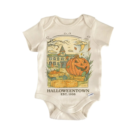 Movie Halloween Pumpkin Newborn Baby Onesie® Onesie®