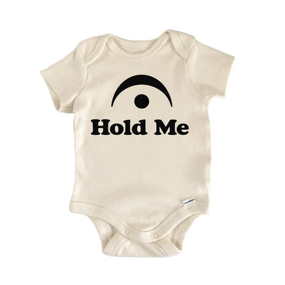 Music Pun Musician Hold Me Newborn Baby Bodysuit