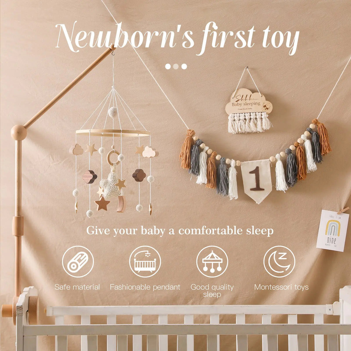 Musical Carousel Baby Rattles - # BAGE81410001