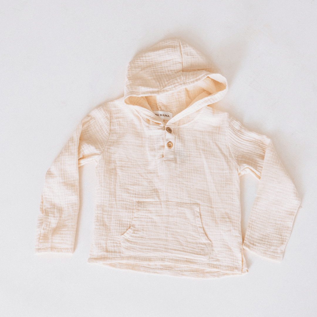 Muslin Hooded Mommy & Son Shirt - Child