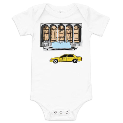 New York City Lincoln Center Baby Onesie NYC Everyday Newborn Outfit