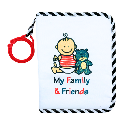 Baby's First Photo Album — Baby & Teddy Bear