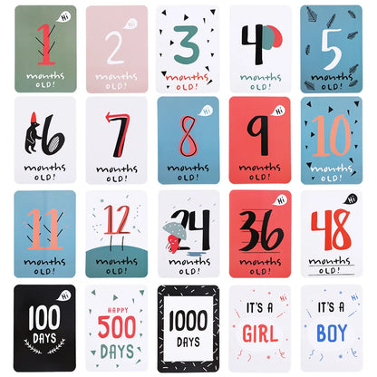 Newborn Baby Milestone Photography Blanket - # BAGE41110002