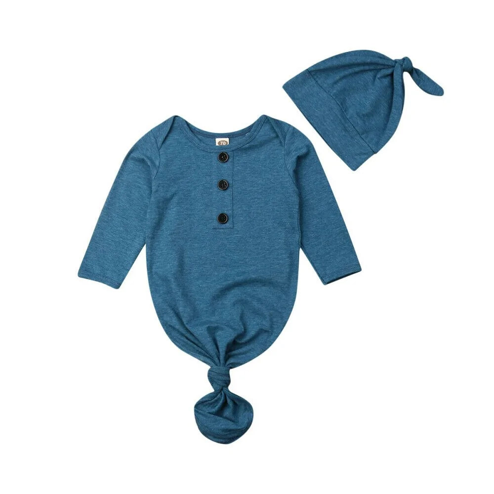 Newborn Baby Sleeper Nightgown - # BAAA81810001