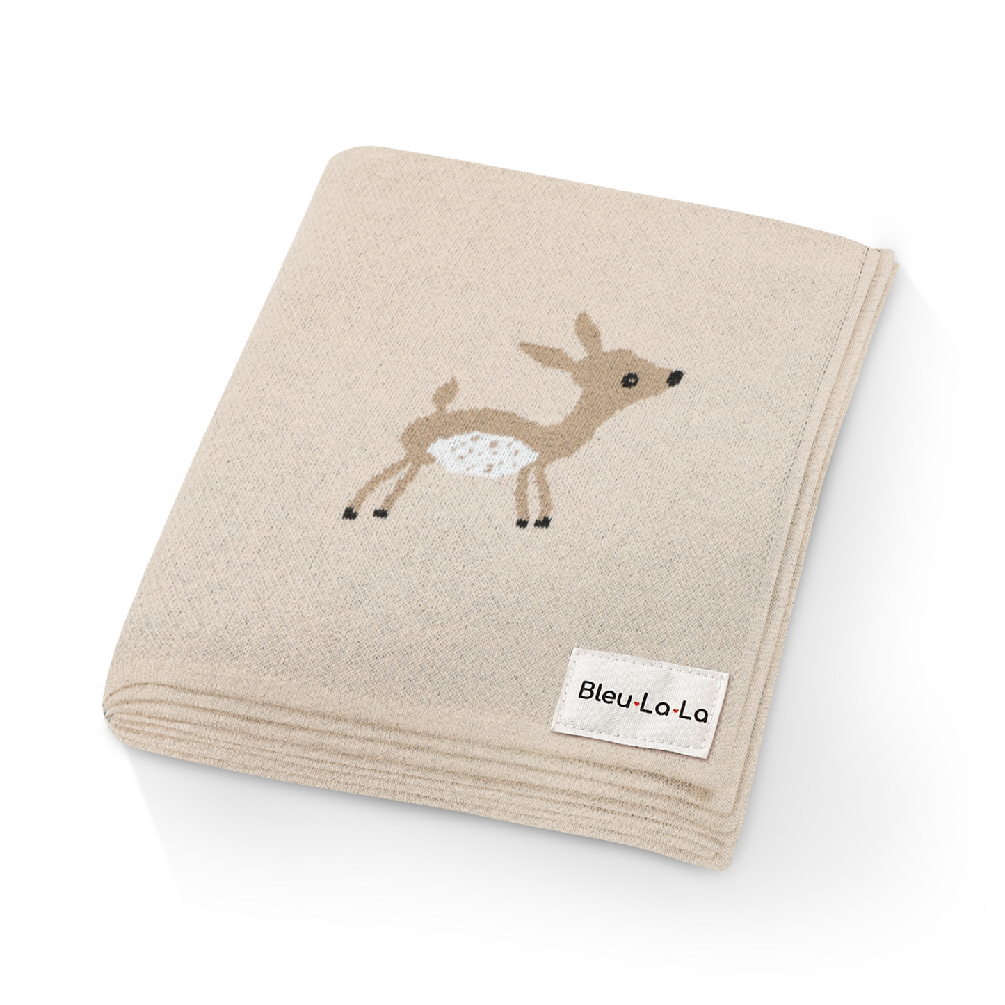 Whimsy Collection - Luxury 100% Cotton Knit Swaddle Baby Blanket