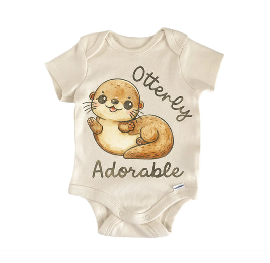 Otter Otterly Adorable Newborn Baby Onesie® Onesie®