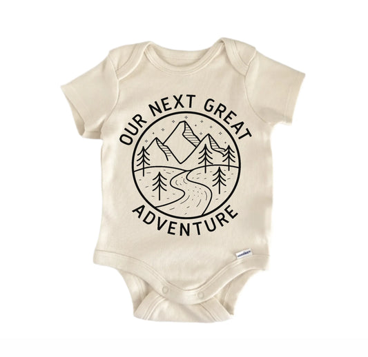 Our Next Great Adventure Newborn Baby Onesie® Onesie®