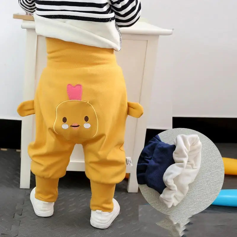 Plus Velvet Baby Pants for Kids - Autumn & Winter - # BAAA1B1510006