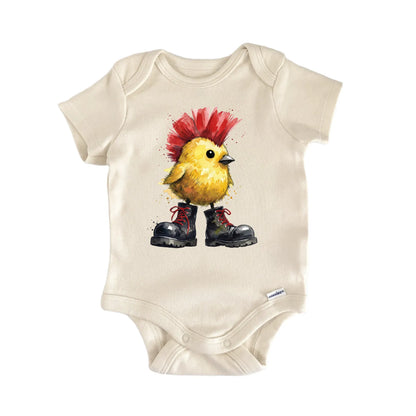Pop Punk Rock Chick Newborn Baby Bodysuit