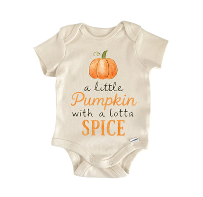 Pumpkin Coffee Latte Spice Newborn Baby Onesie® Onesie®