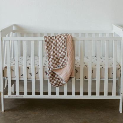 Rosewood Checker Quilt