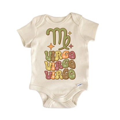 Retro Zodiac Vintage Virgo Newborn Baby Onesie® Onesie®