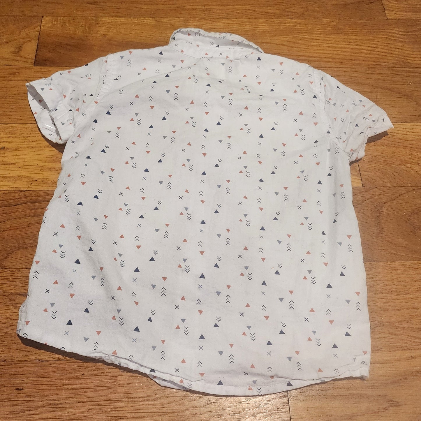 Little Lad Toddler Boy dress shirt with Vest . Size 24 Months