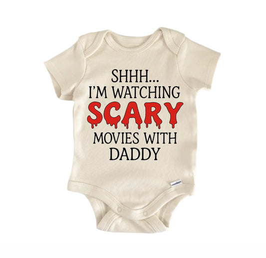 Scary Movie Horror Daddy Newborn Baby Onesie® Onesie®
