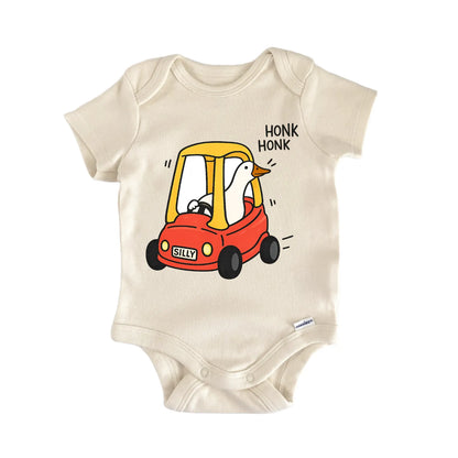 Silly Goose Honk Honk Newborn Baby Bodysuit