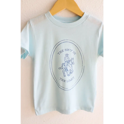 Skies The Limit Rodeo Graphic T-Shirt for Kids
