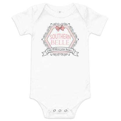 Southern Belle Onesie Stretch Cotton Bodysuit up to 18 Months