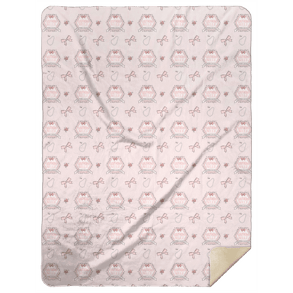 Southern Belle Plush Throw Blanket 60x80 Cozy Hometown Comfort
