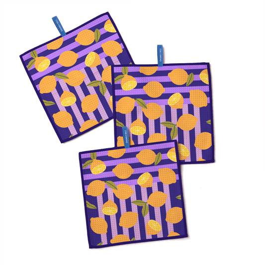 Squeeze the Day | 3 Pack Clean-Up Cloths