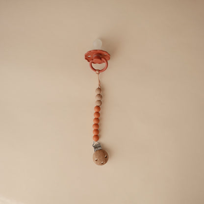 Silicone Pacifier Clip | Eva