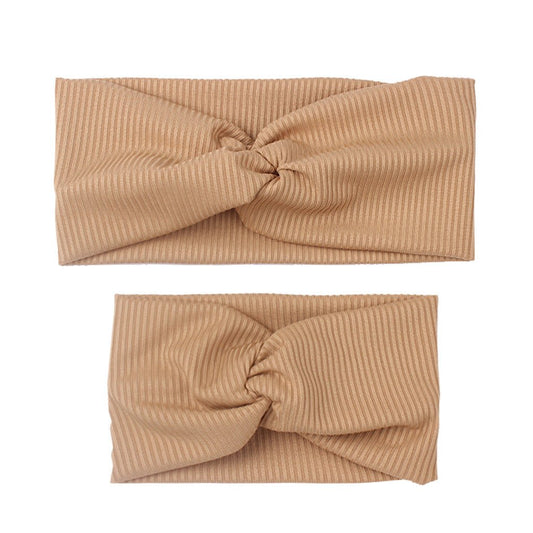 Matching Headbands - Tan