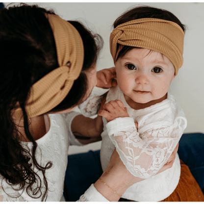 Matching Headbands - Tan