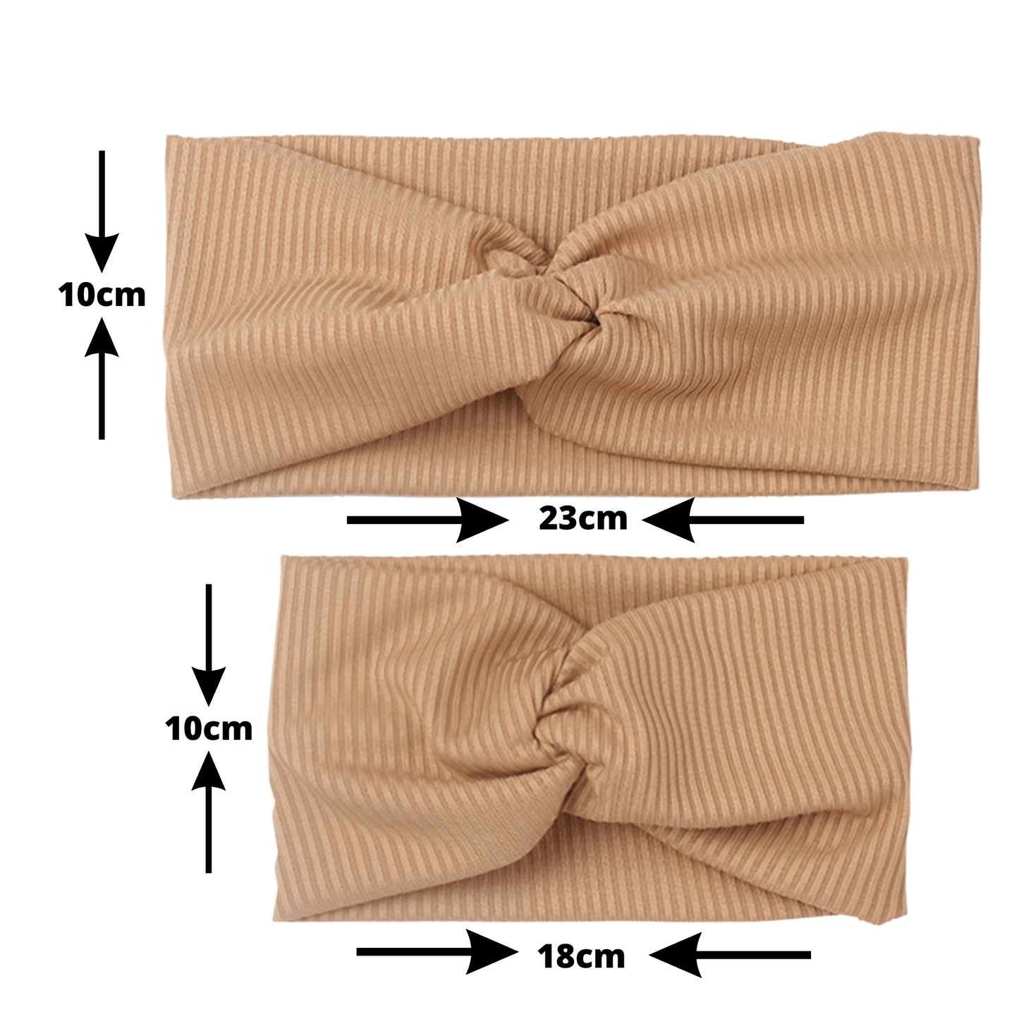 Matching Headbands - Tan