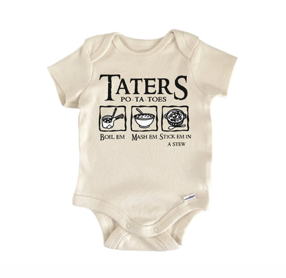 Taters Potatos Fantasy Movie Newborn Baby Onesie® Onesie®