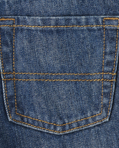 The Children's Place Boys' Basic Bootcut Jeans 10 Dark Jupiter Single - # BOAA12410005