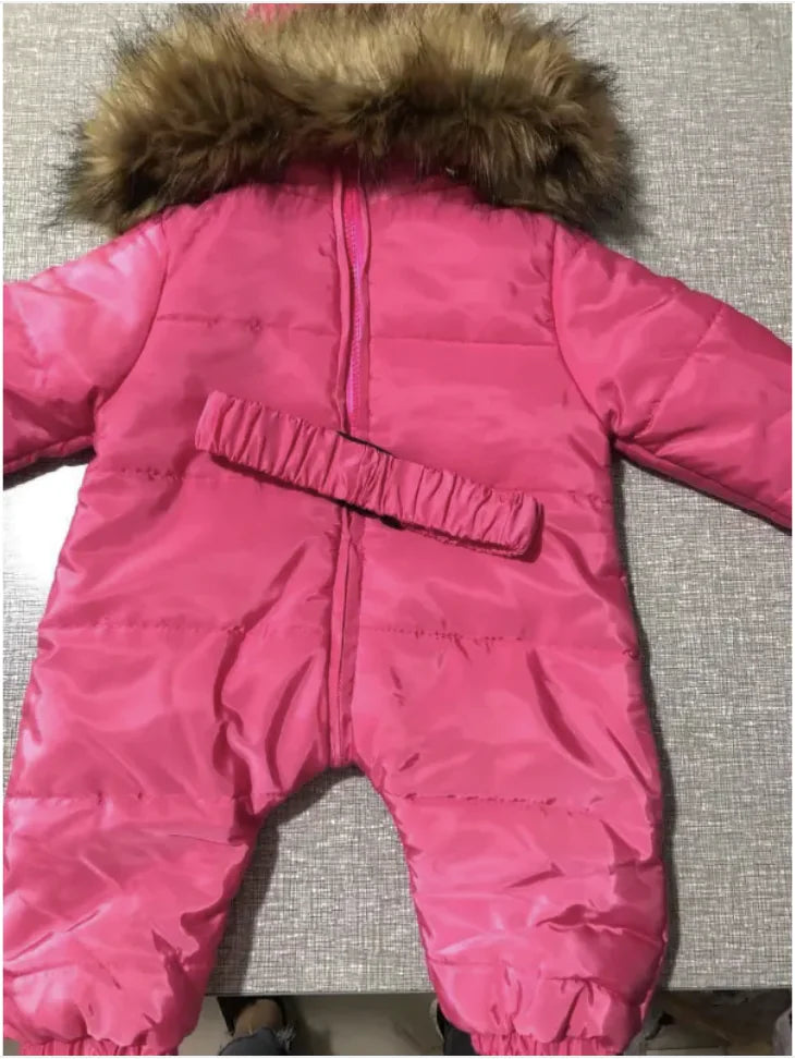 Thickened One-Piece Super Warm Cotton Coat - # GIAA21210002