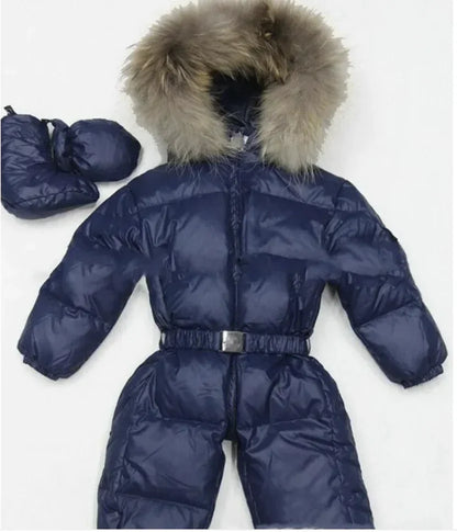 Thickened One-Piece Super Warm Cotton Coat - # GIAA21210002