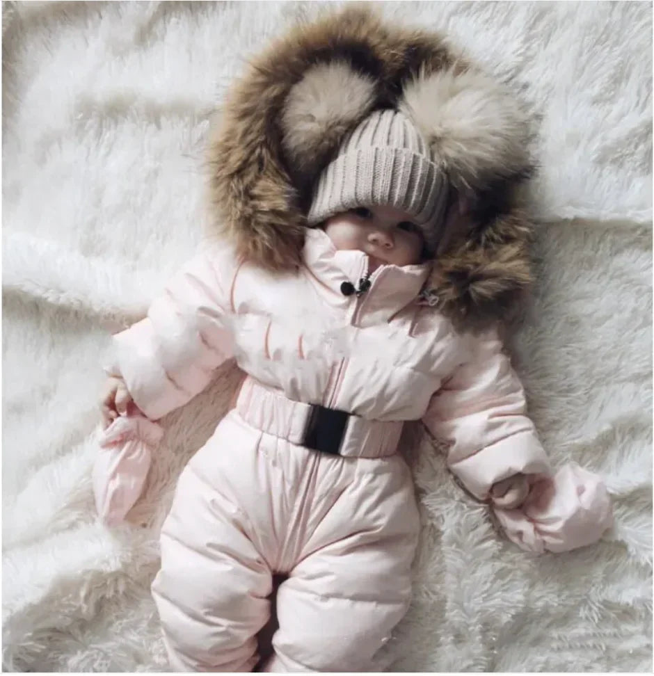 Thickened One-Piece Super Warm Cotton Coat - # GIAA21210002