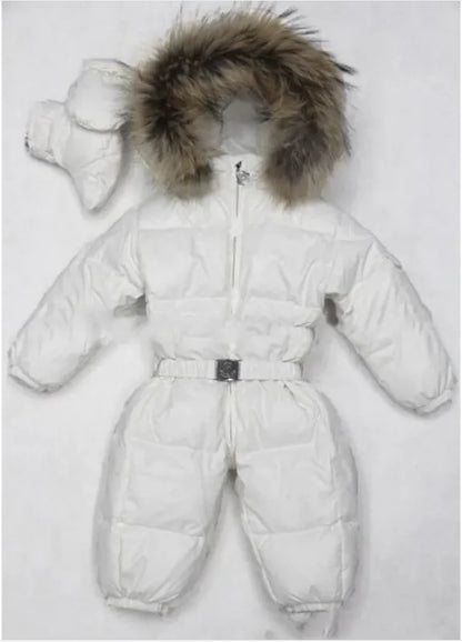 Thickened One-Piece Super Warm Cotton Coat - # GIAA21210002