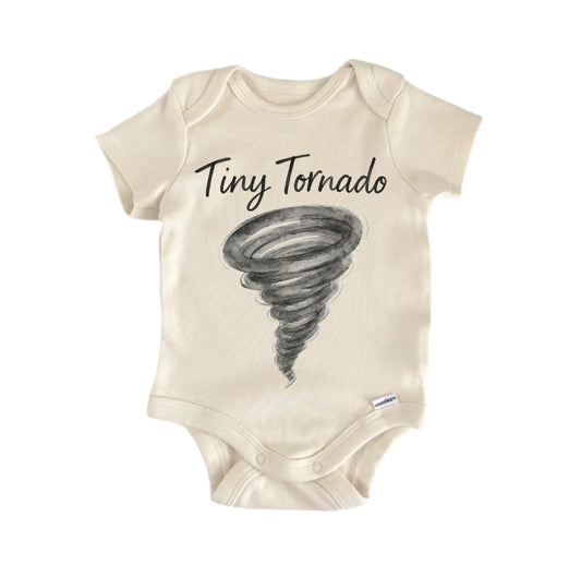 Tiny Tornado Weather Newborn Baby Onesie® Onesie®
