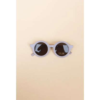 Round Retro Sunglasses for Kids | Mauve Purple