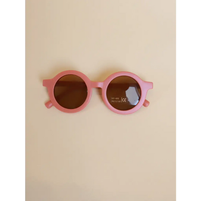 Toddler/Baby Round Retro Sunglasses, UV400 | Sky Blue