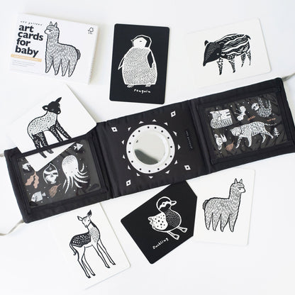 Baby Tummy Time Gallery with Mirror Gift Set