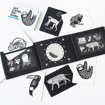 Baby Tummy Time Gallery with Mirror Bundle
