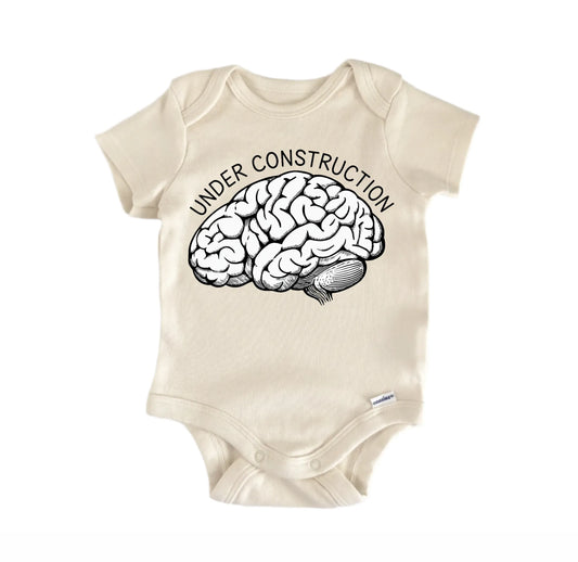 Under Construction Psychologist Newborn Baby Onesie® Onesie®